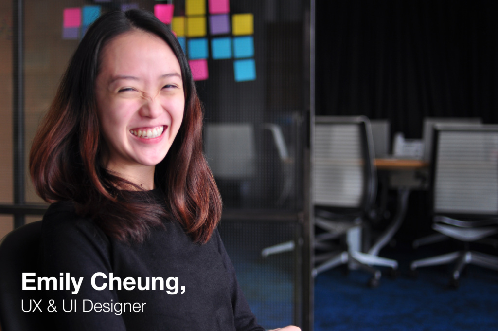 Emily Cheng, an award-winning UX and JD designer from Hong Kong specializing in digital marketing.