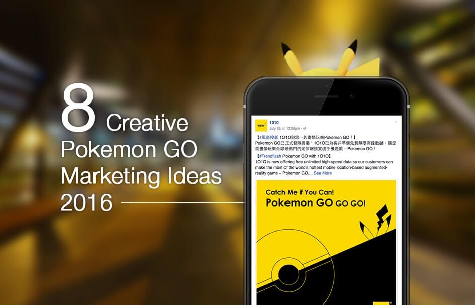 Award-winning digital marketing ideas for Pokemon Go in 2016.