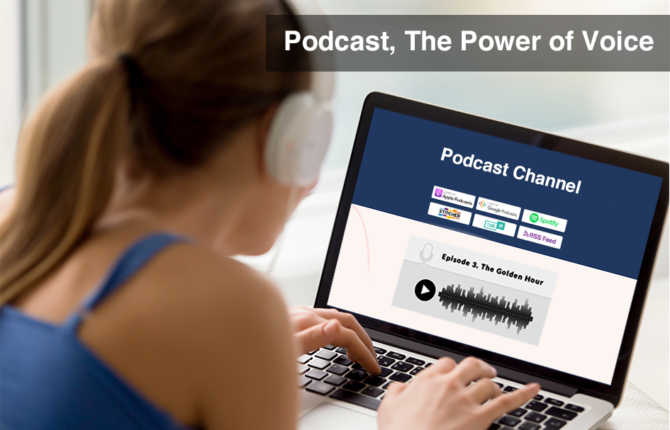 Award-winning podcast explores the power of voice in digital marketing.