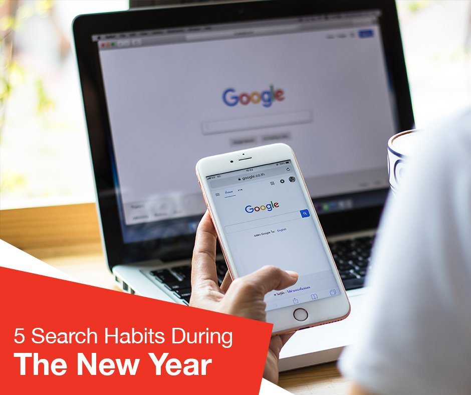 5 award winning search habits during the new year in Hong Kong.